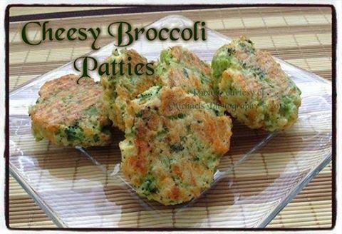 Cheesy Broccoli Patties