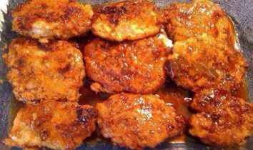 Crunchy Honey Garlic Pork Chops