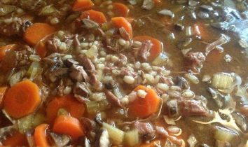 BEST EVER BEEF BARLEY SOUP