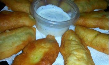 Beer Battered Pickles