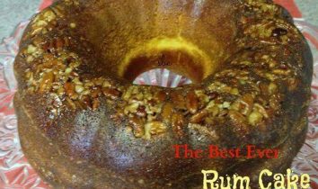 Best Ever Rum Cake with Glazed Icing