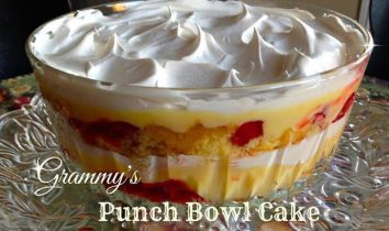 Grammy's Punch Bowl Cake