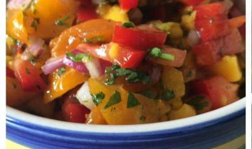 Fresh Mango Tomato Salsa