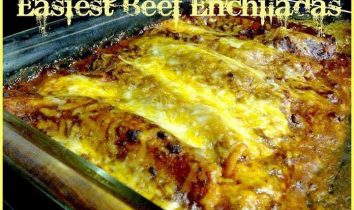 Easiest Beef Enchiladas